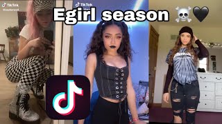 It’s Egirl Season Egirl TikTok Compilation [upl. by Berners]