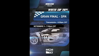 MCM Racing Winter Cup  Spa Francorchamps  Gran Final [upl. by Nirrat]