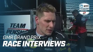 RACE INTERVIEWS  GMR GRAND PRIX [upl. by Tima]