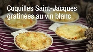 Coquilles Saint Jacques gratinées inratable et délicieuse [upl. by Harold]