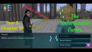 The Unforgivable Curses Year 5 Chapter 19 Harry Potter Hogwarts Mystery [upl. by Ramiah787]