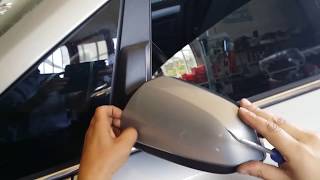 Opel Zafira B 2005–2014 Mirror Cover Removal [upl. by Morel968]