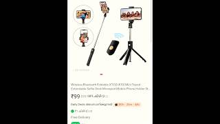 Meesho Extendable selfi stick monopod mobile phone Holder meesho meeshoshopping tending shorts [upl. by Joni]