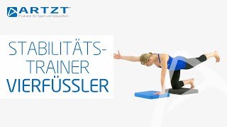 Artzt vitality Stabilitätstrainer  Vierfüßler [upl. by Attiuqram]