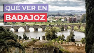 Qué ver en Badajoz 🇪🇸  10 Lugares Imprescindibles [upl. by Annaed503]