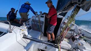 Prophecy Trimaran   Sailing Wilparina II raw footage  except for expletive edits [upl. by Liliane]