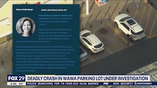 Deadly crash in Wawa parking lot under investigation [upl. by Asertal]