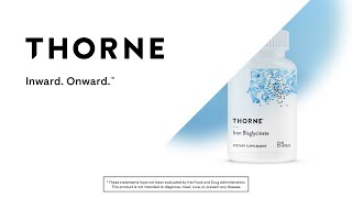 Iron Bisglycinate Supplement  Thorne [upl. by Jarib]