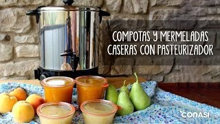 Haz compotas y mermeladas con el pasteurizador de conservas KitchenChef [upl. by Aonehc]