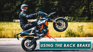 Supermoto Wheelie Progression  Taking you along my practice session [upl. by Yemar373]