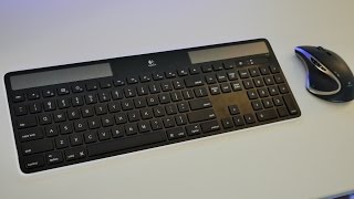 Logitech K750 Wireless Solar Keyboard Review [upl. by Jewel]