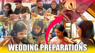 കല്യാണം അടുത്തു ❤️ Last Minute Wedding Preparations 😍  Bride Blouse Designing  Pullothi [upl. by Pahl]