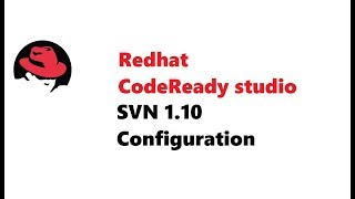 SVN 110 CodeReady Studio [upl. by Efinnej775]