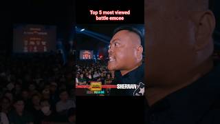 TOP 5 MOST VIEWED BATTLE EMCEE😂😂 rapbattle fliptopbattle earningapp filipino rap [upl. by Craig]