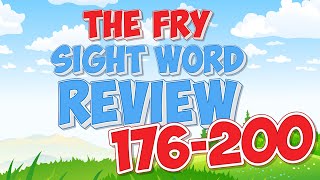 Fry Sight Word Review  176200  Jack Hartmann [upl. by Nagorb511]