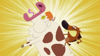 हिंदी Zig amp Sharko 🐮 पवित्र गाय Hindi Cartoons for Kids [upl. by Novello165]