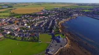 Anstruther Golf Course Drone 23rd July 2016 [upl. by Otrebireh]