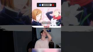 JJK AURA jujutsukaisen jjk anime reaction react shorts gojo react [upl. by Nessa595]