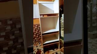 wardrobe fitting process woodworking shortvideo [upl. by Cacka]