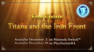 TITANS AND THE IRON FRONT Update for Brigandine The Legend of Runersia Switch and PS4 [upl. by Ardnauqal286]