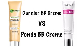 Ponds BB Creme VS Garnier BB Creme [upl. by Rayburn567]