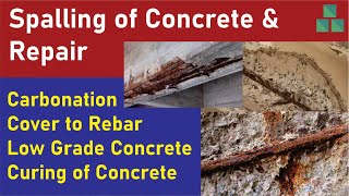 Spalling of Concrete and Repair  All You Need to Know [upl. by Notsreik599]