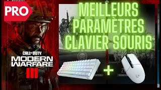 Meilleurs paramètres clavier souris MW3 Campagne Sensibilité amp Mouvement [upl. by Darius]