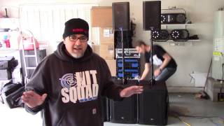 RCF 705 ASII vs QSC KW181  Subwoofer comparison test [upl. by Schlicher761]