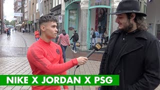 Wat vindt ARNHEM van het nieuwe PSG x Jordan trainingspak  Soccerfanshop [upl. by Milburt]