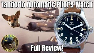 Tandorio Aviation Watch Review [upl. by Riki963]