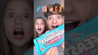 Giant YouTuber Food ASMR With My Little Sister🤤 [upl. by Yragerg]