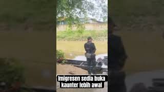 Imigresen sedia buka kaunter lebih awal [upl. by Tella517]