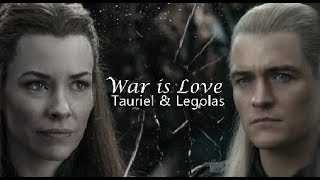 Legolas  Tauriel ♥ War is Love  Bobby Andonov [upl. by Inoliel]