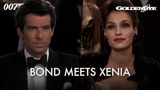 GOLDENEYE  007 Meets Xenia Onatopp – Pierce Brosnan Famke Janssen  James Bond [upl. by Edgar]