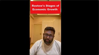 13 Rostows Stages of Economic Growth  Classical Theories of Growth and Development [upl. by Nylsej]