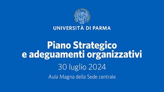 Piano Strategico e adeguamenti organizzativi [upl. by Letsyrk]