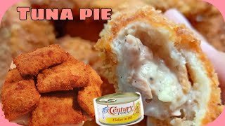 Tuna Pie  Tuna Bread Roll  Pinoy Recipe [upl. by Avrenim138]