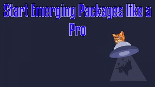 Gentoo Emerge and Package Managing Tutorial  Become a Portage Pro [upl. by Clayborn452]