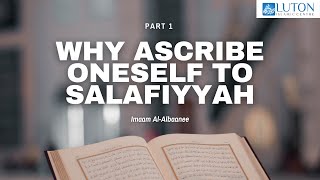 Why Ascribe Oneself To Salafiyyah  241206  Imaam AlAlbaanee [upl. by Leuqram777]