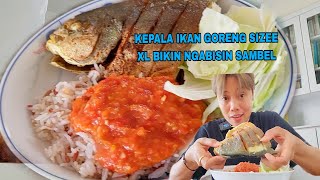 KEPALA IKAN GORENG JUMBO SIZE XL [upl. by Anderea510]