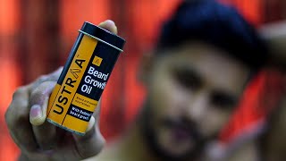 USTRAA BEARD GROWTH OIL REVIEW  How To Use Ustraa Beard Oil [upl. by Aratnahs]