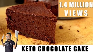 Keto Chocolate Cake  Flourless Chocolate Cake  Headbangers Kitchen [upl. by Aym]