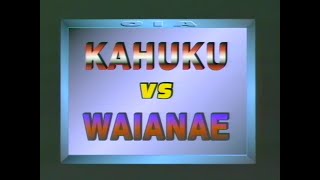 1995 Kahuku Football vs Waianae  September 15 1995 [upl. by Drapehs]