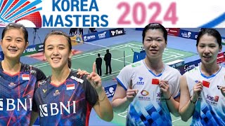 KusumaPratiwi INA VS Li Yi JingLuo Xu Min CHN  Semifinal Korea Masters 2024 [upl. by Kcoj635]