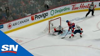 Jesperi Kotkaniemi Toe Drags Around James Reimer For Sweet Goal [upl. by Ireland]