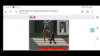 Link Vs Ganondorf Legend Of Zelda  Super Smash Bros [upl. by Fanchie]