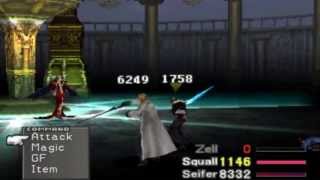 FFVIII Final Battle  ENDING HD GF Summons Showcase amp Spells Long Battle HQ [upl. by Analle]