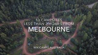 10 Great Campsites less than 2 hours from Melbourne [upl. by Arraeic]