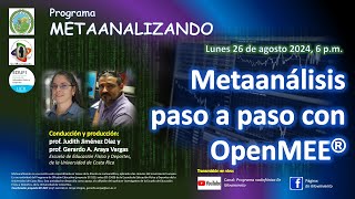 Metaanálisis paso a paso con OpenMEE [upl. by Ahsikat]