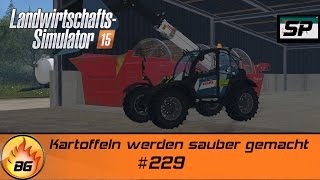 LS 15 Belgique Profonde 229  Kartoffeln werden sauber gemacht  Lets Play HD [upl. by Datnow]